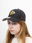 Бейсболка 47 BRAND арт. H-MVP04WBV-BKA Chicago Blackhawks NHL (черный)